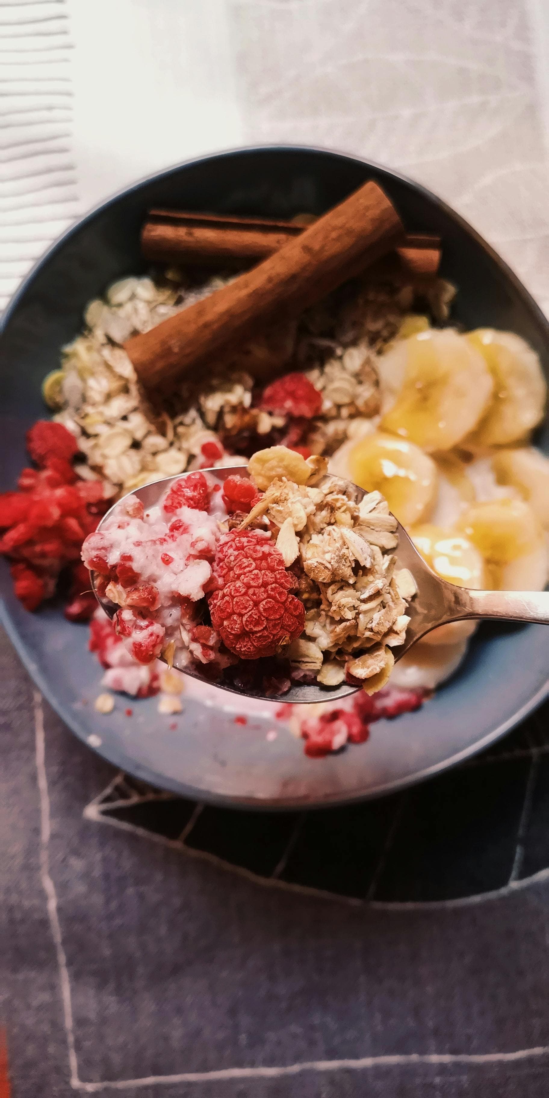 Apple cinnamon chia oats for a make-ahead breakfast