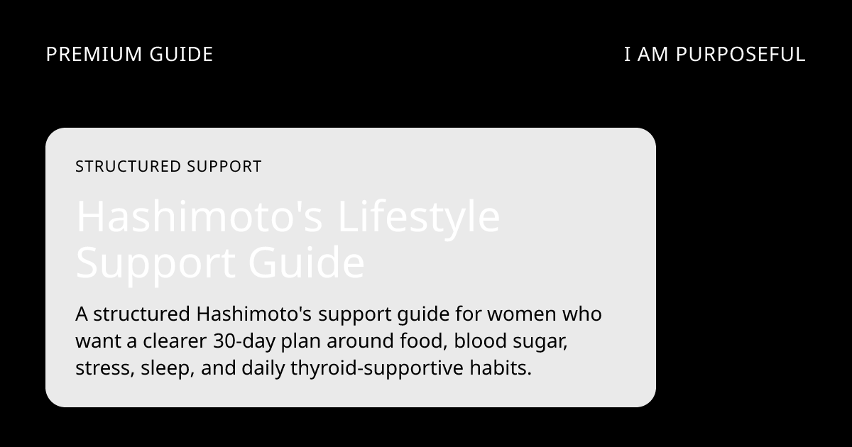 Supporting Hashimoto's Remission Naturally | Thyroid Support Guide | I ...